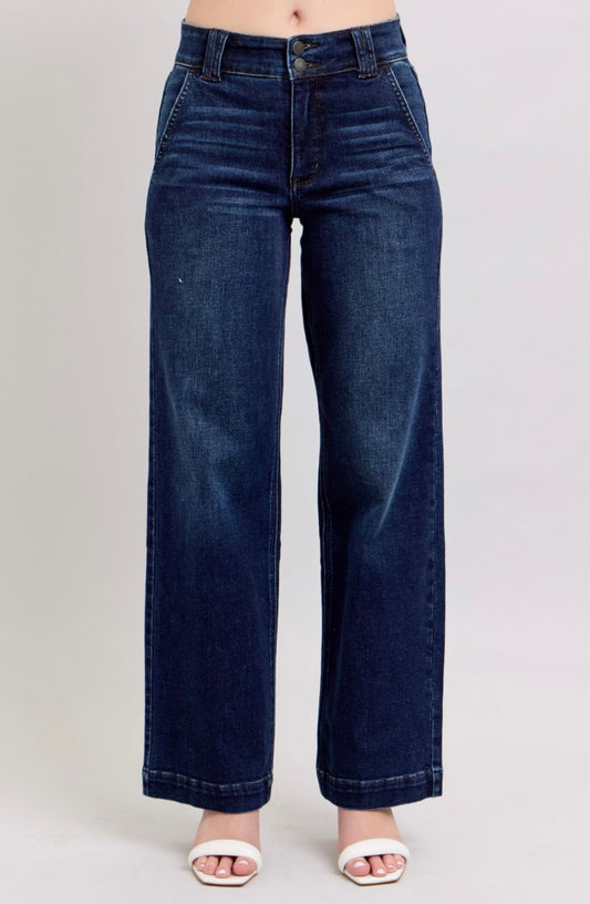 **Judy Blue Wide Leg Trousers Plus size