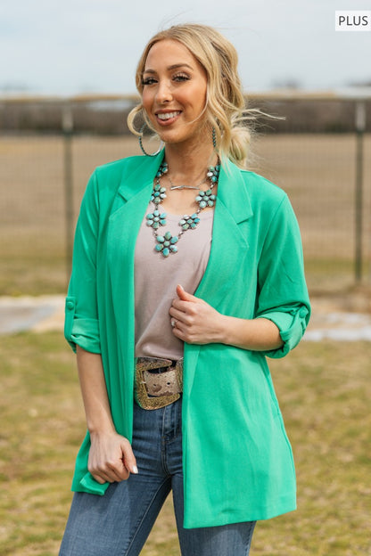 ANDREE by Unit Blazer Plus Size