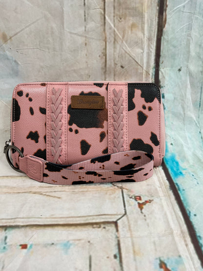 Wrangler Cow Print Wristlets