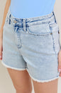 Judy Blue Frayed Hem Shorts