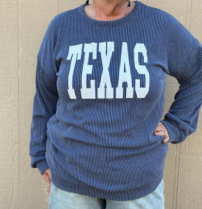 Ribbed Texas Plus Long Sleeve