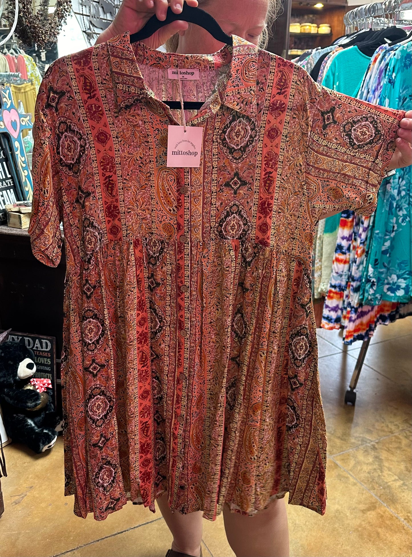 Mittoshop Mini Shirt Dress