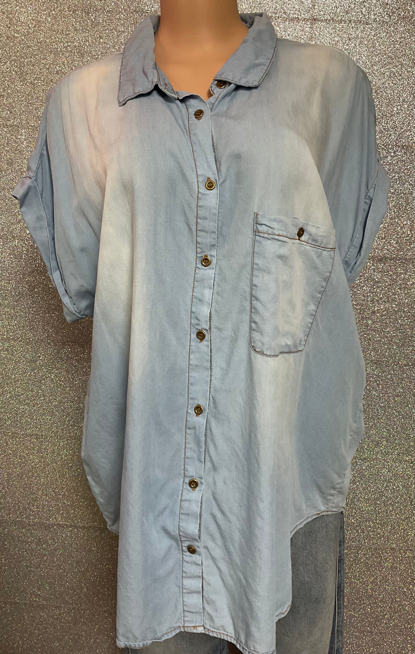 Vanilla Bay BlueJean Plus top