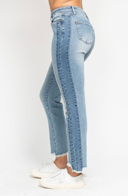 Judy Blue HW Vintage Wash Side Panel