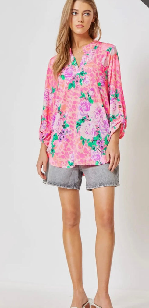 Dear Scarlett Lizzy top - Plus