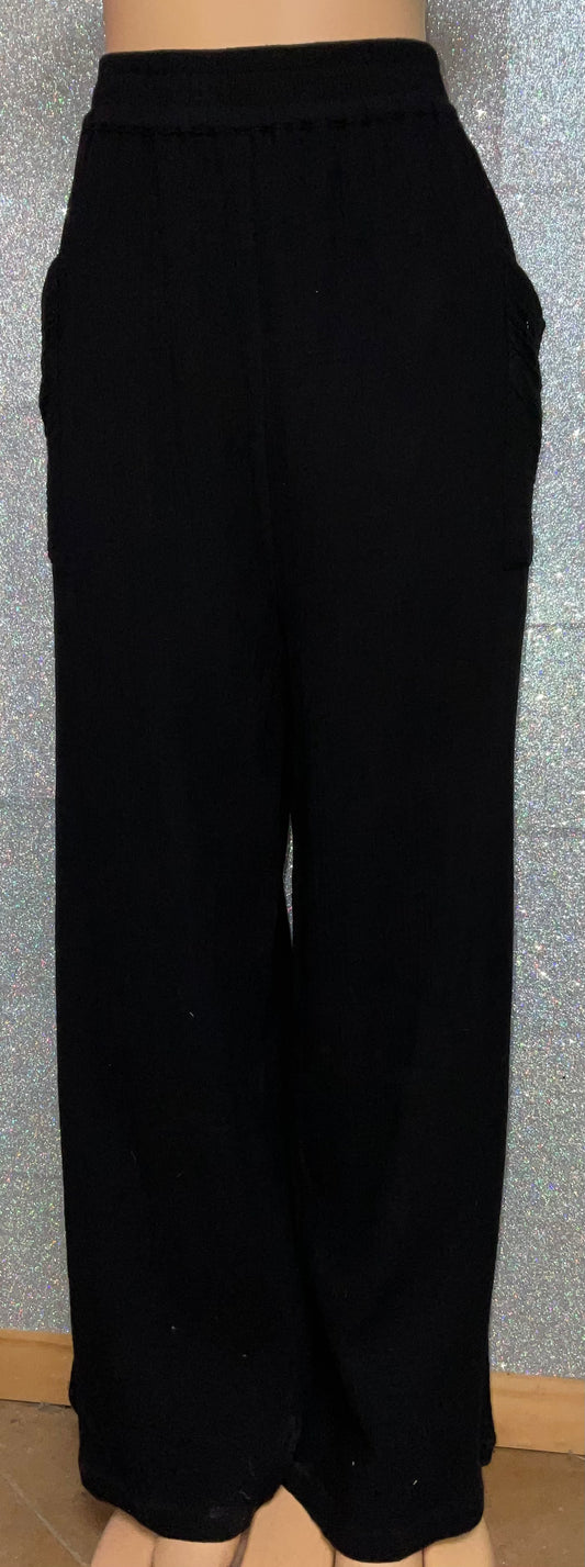 Cotton Bleu Plus Pull-on Pants