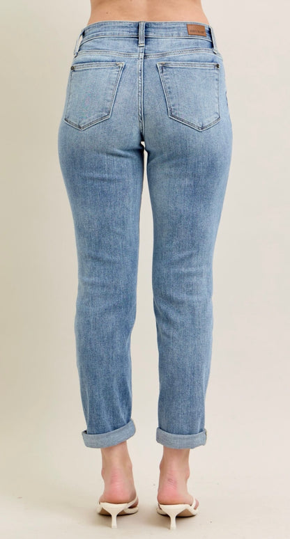 Judy Blue Boyfriend Jeans Plus