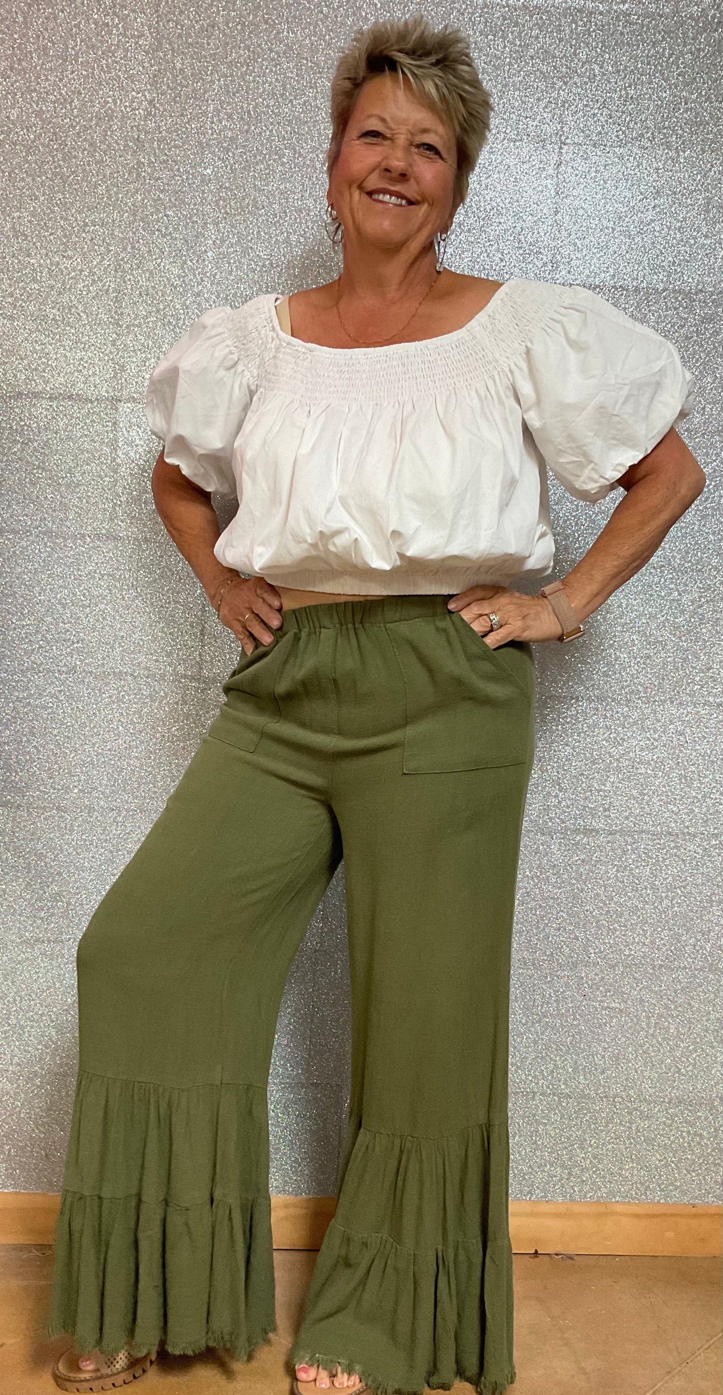 Umgee tiered Bell Bottoms