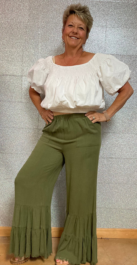 Umgee tiered Bell Bottoms