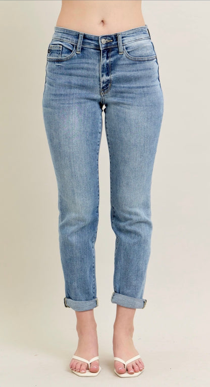 Judy Blue Boyfriend Jeans Plus