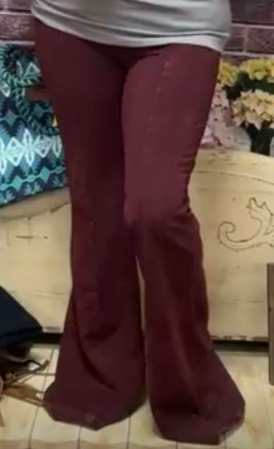 *Chatoyant Pull-on Pants-Plus size