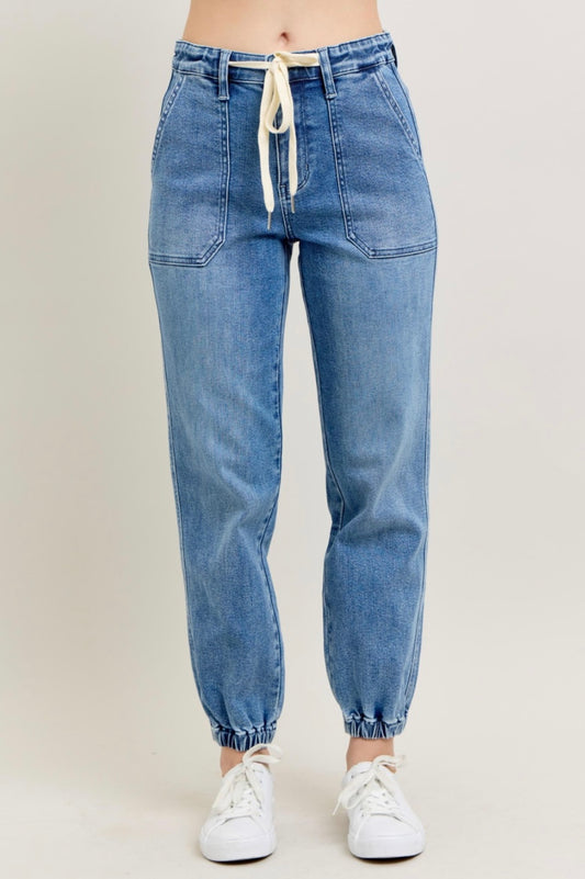 Judy Blue HW Denim Jogger