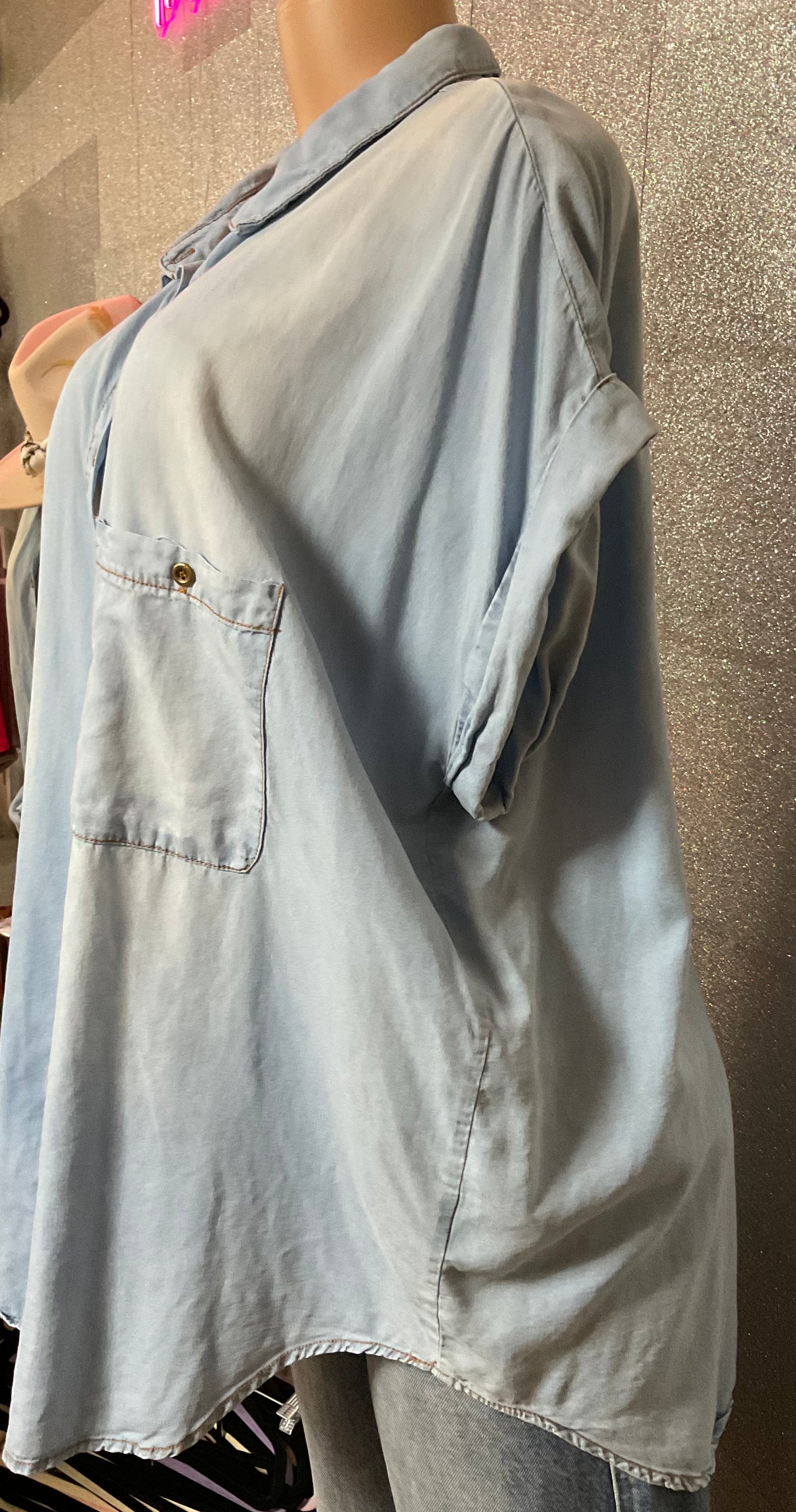 Vanilla Bay BlueJean Plus top