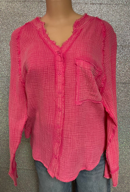 New In Long Sleeve Plus Top