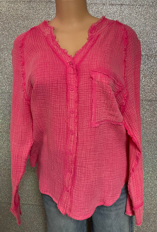 New In Long Sleeve Plus Top