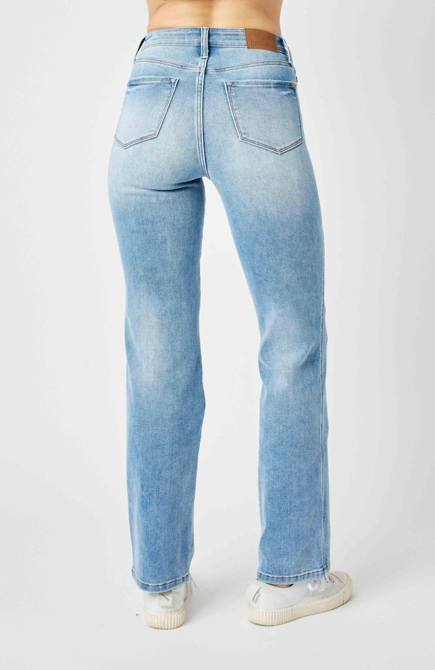 Judy Blue Tummy Control Straight Plus