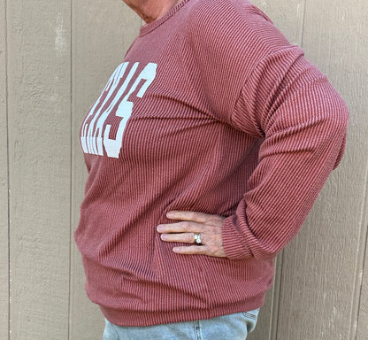 Ribbed Texas Plus Long Sleeve