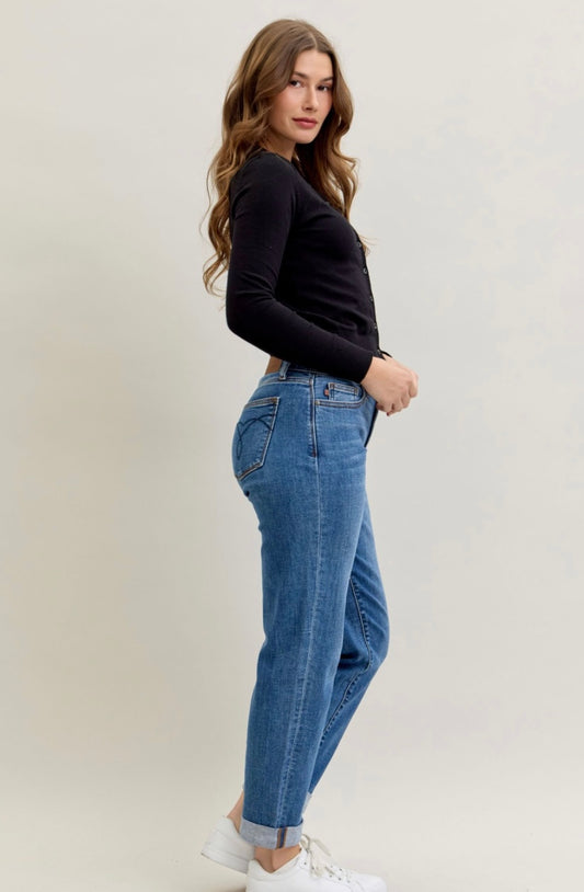 Judy Blue Boyfriend Fit Plus Size