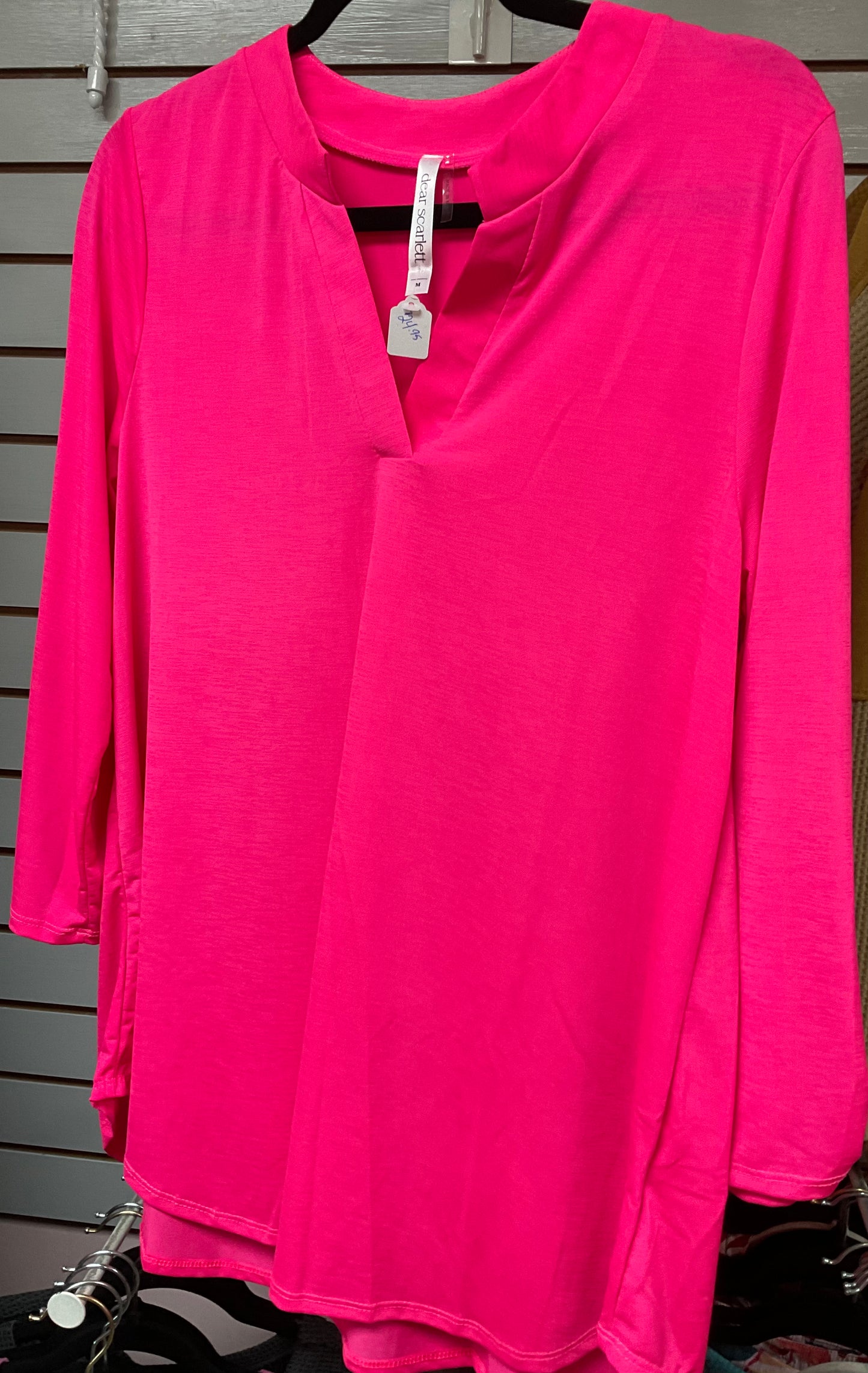 Dear Scarlett Lizzy top - Plus