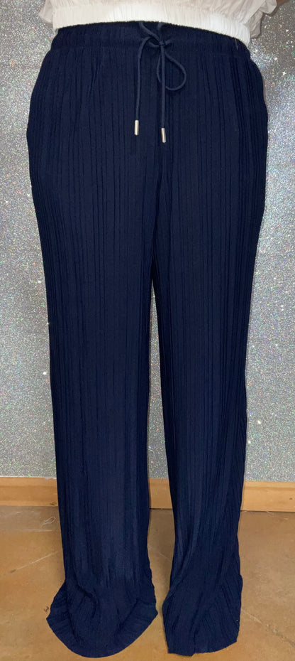 Crinkle Hem-less Dress pants
