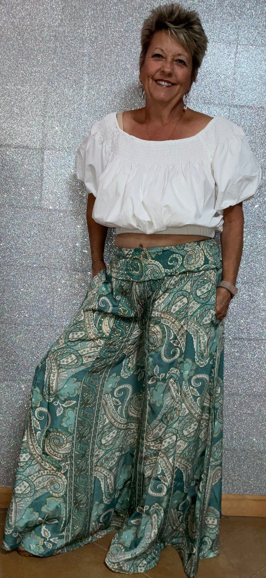 Paani brand pull-on pants