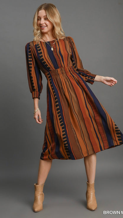 Umgee Midi Dress