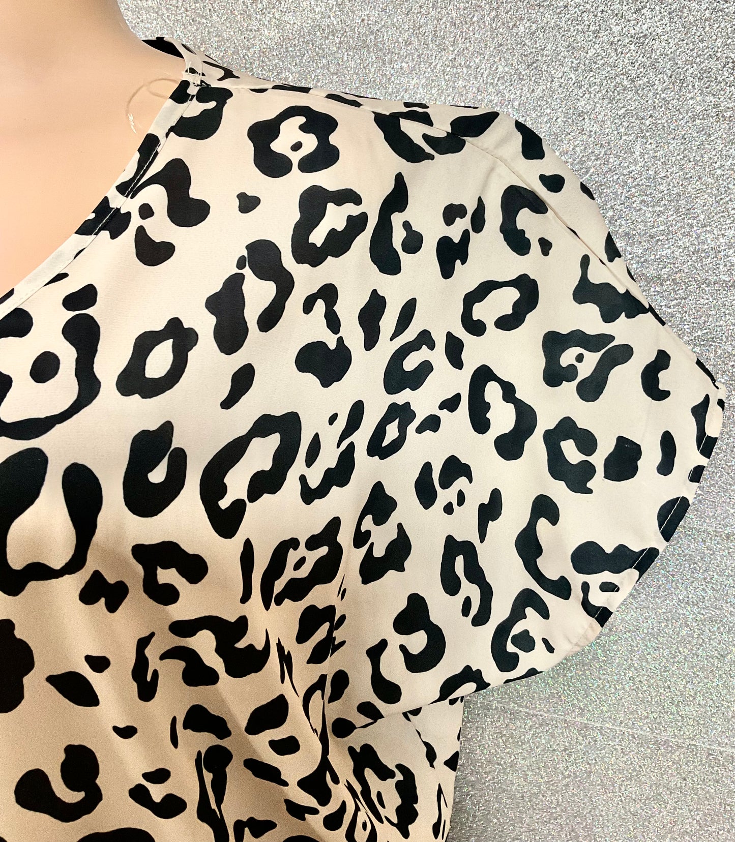 Hesed Animal Print Plus top