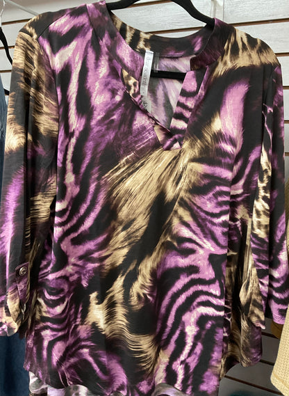 Dear Scarlett Lizzy top - Plus