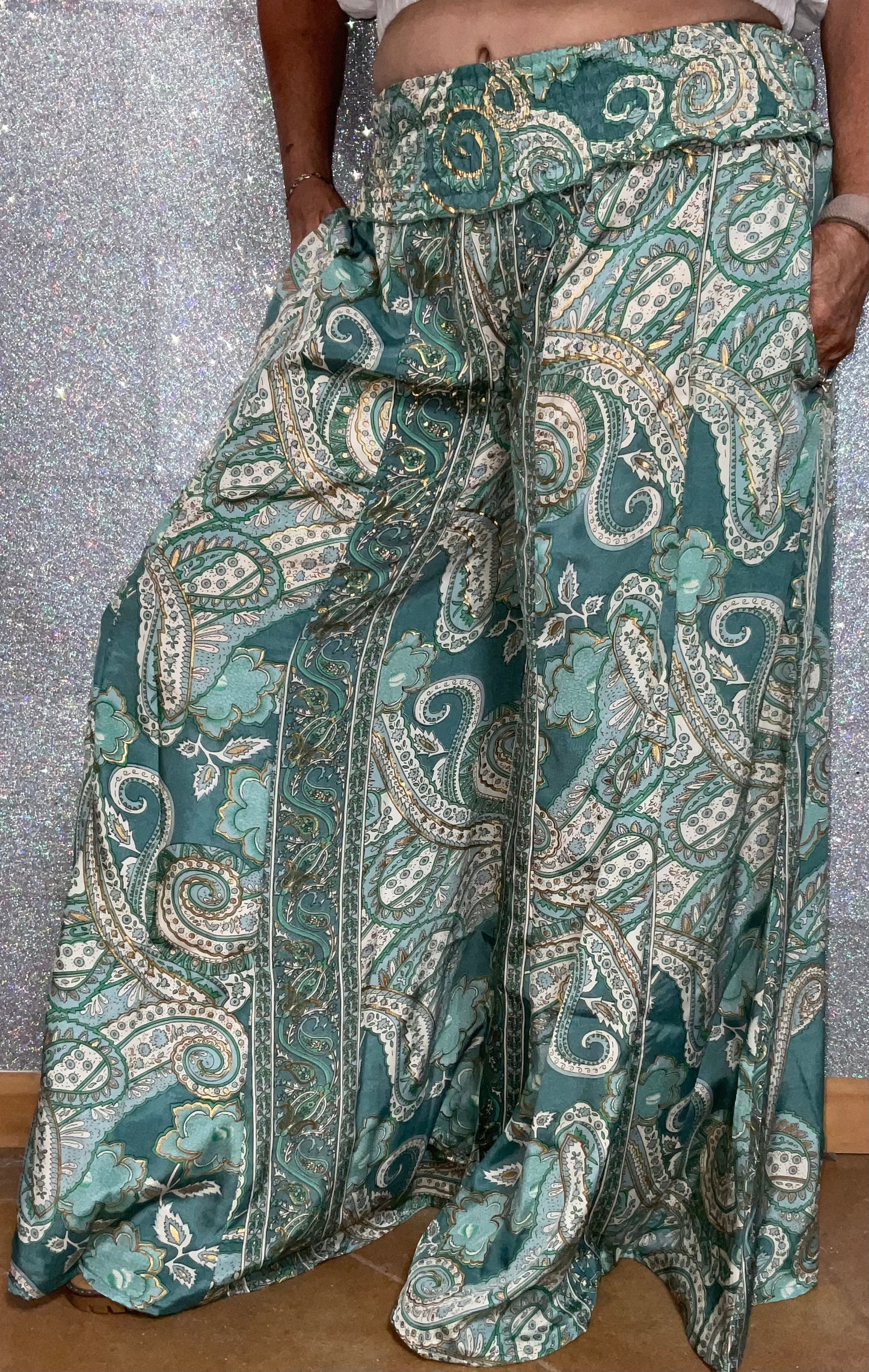 Paani brand pull-on pants