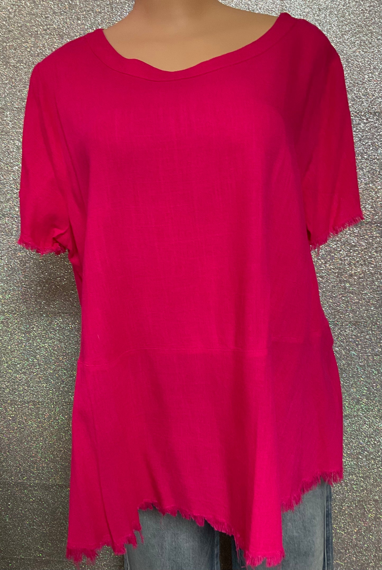 Umgee Linen Plus Top