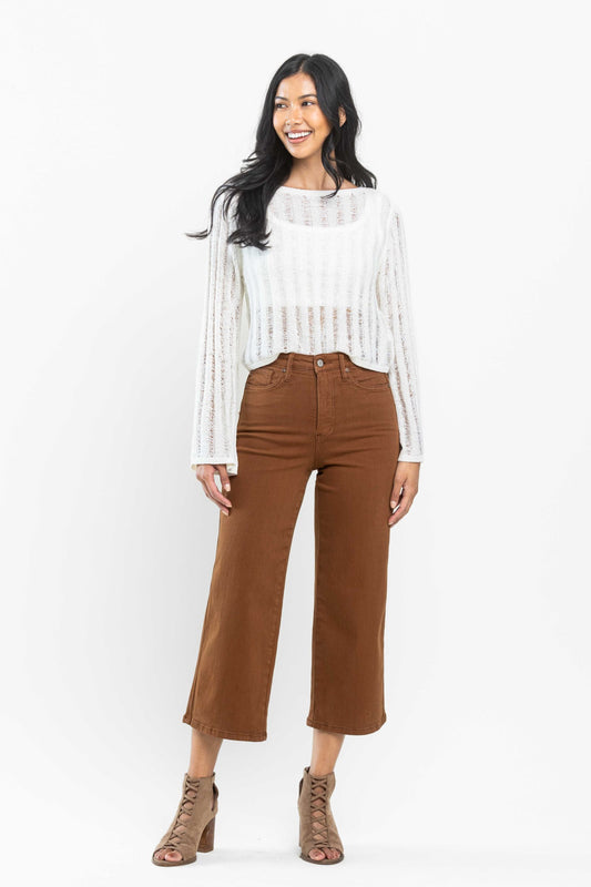 **Judy Blue Garment dyed Crop pants Plus Size