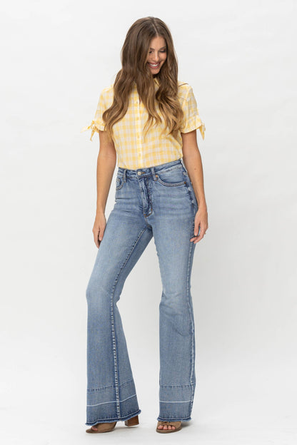 Judy Blue Tummy Control flare denim