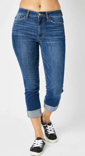 **Judy Blue Skinny fit Capri Plus Size