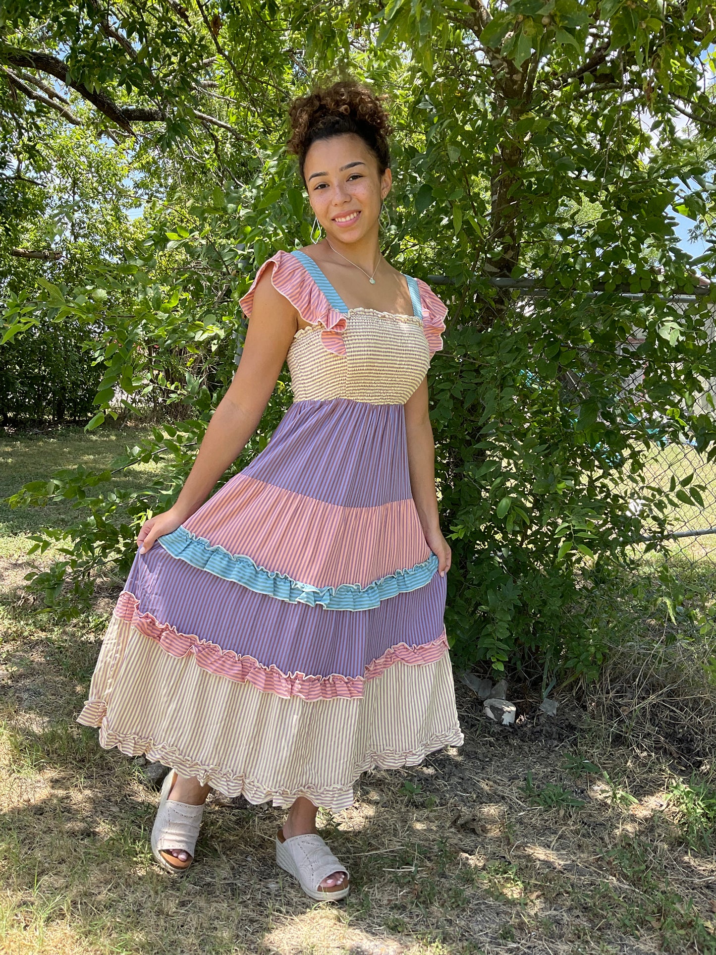 Umgee Patchwork dress