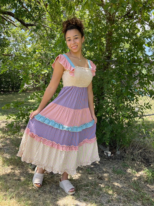 Umgee Patchwork dress