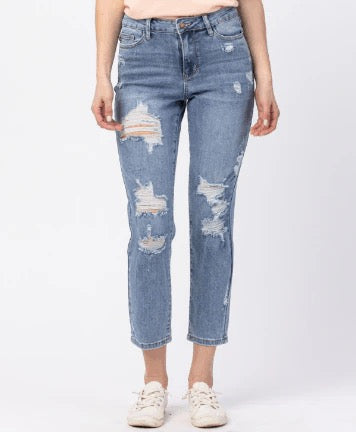 **Judy Blue plus size Boyfriend fit