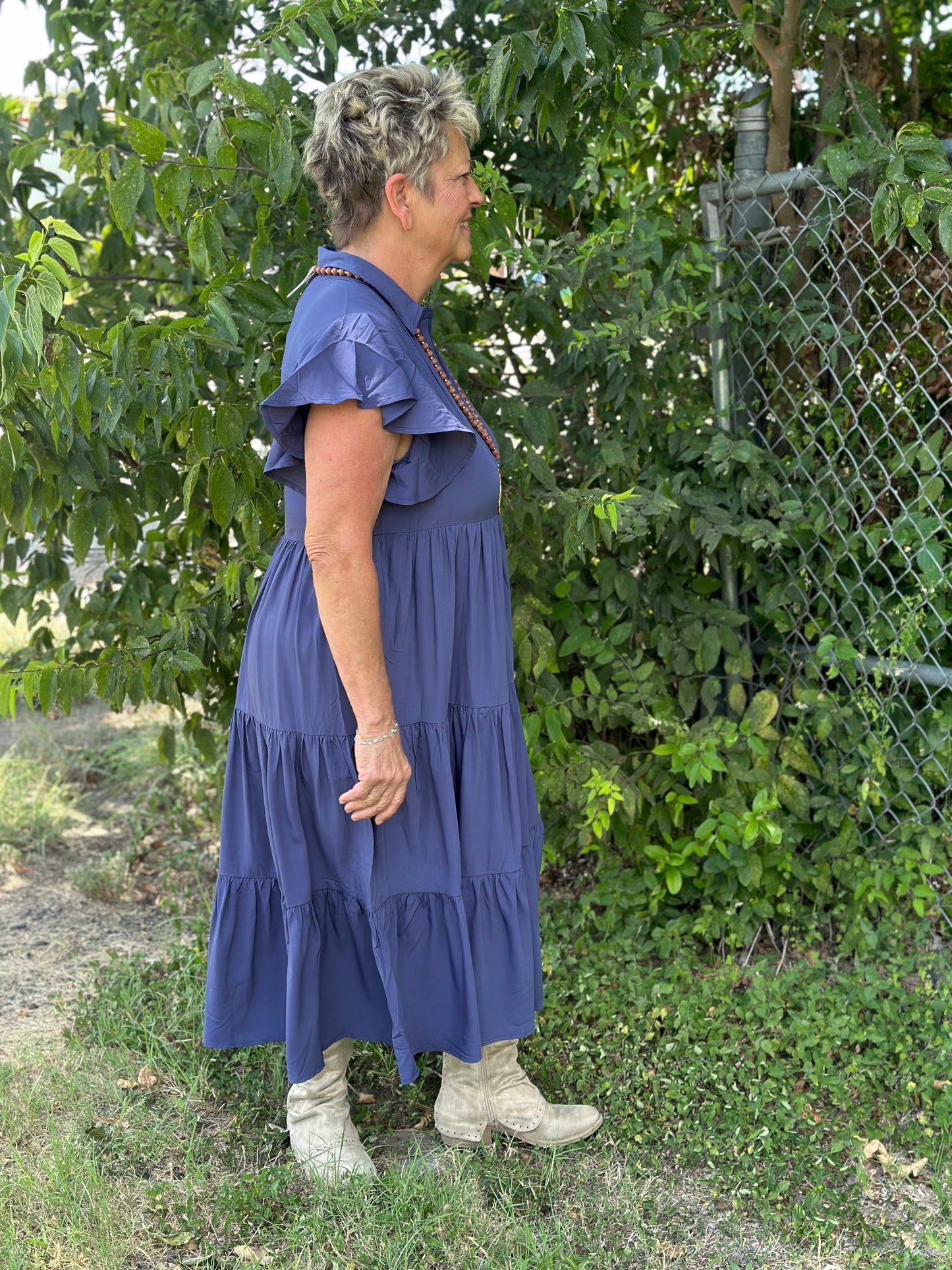 Mittoshop Tiered Midi Dress