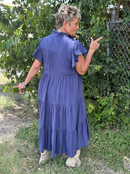 Mittoshop Tiered Midi Dress