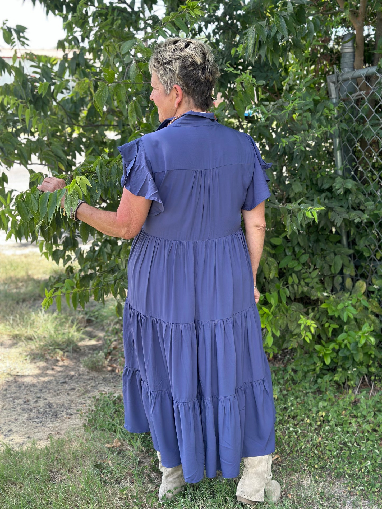 Mittoshop Tiered Midi Dress