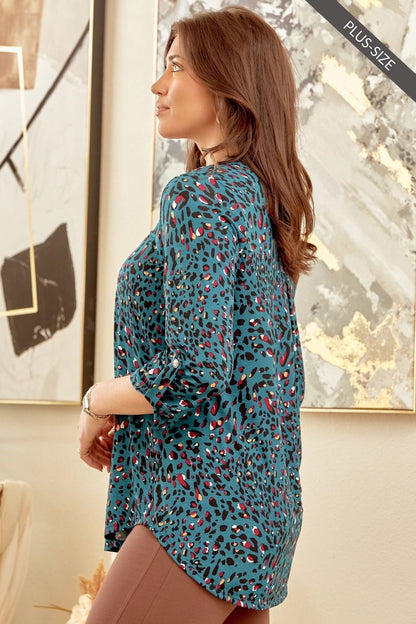 Dear Scarlett Lizzy top - Plus