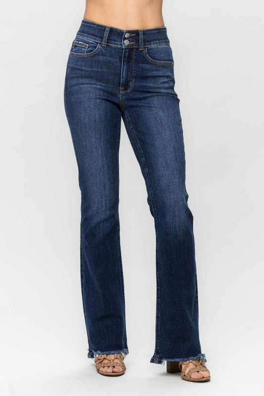 **Judy Blue Double Button Bootcut Plus size