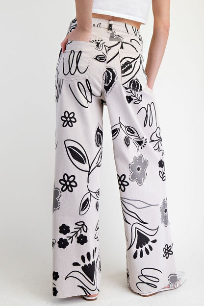 Easel Wide Leg pants