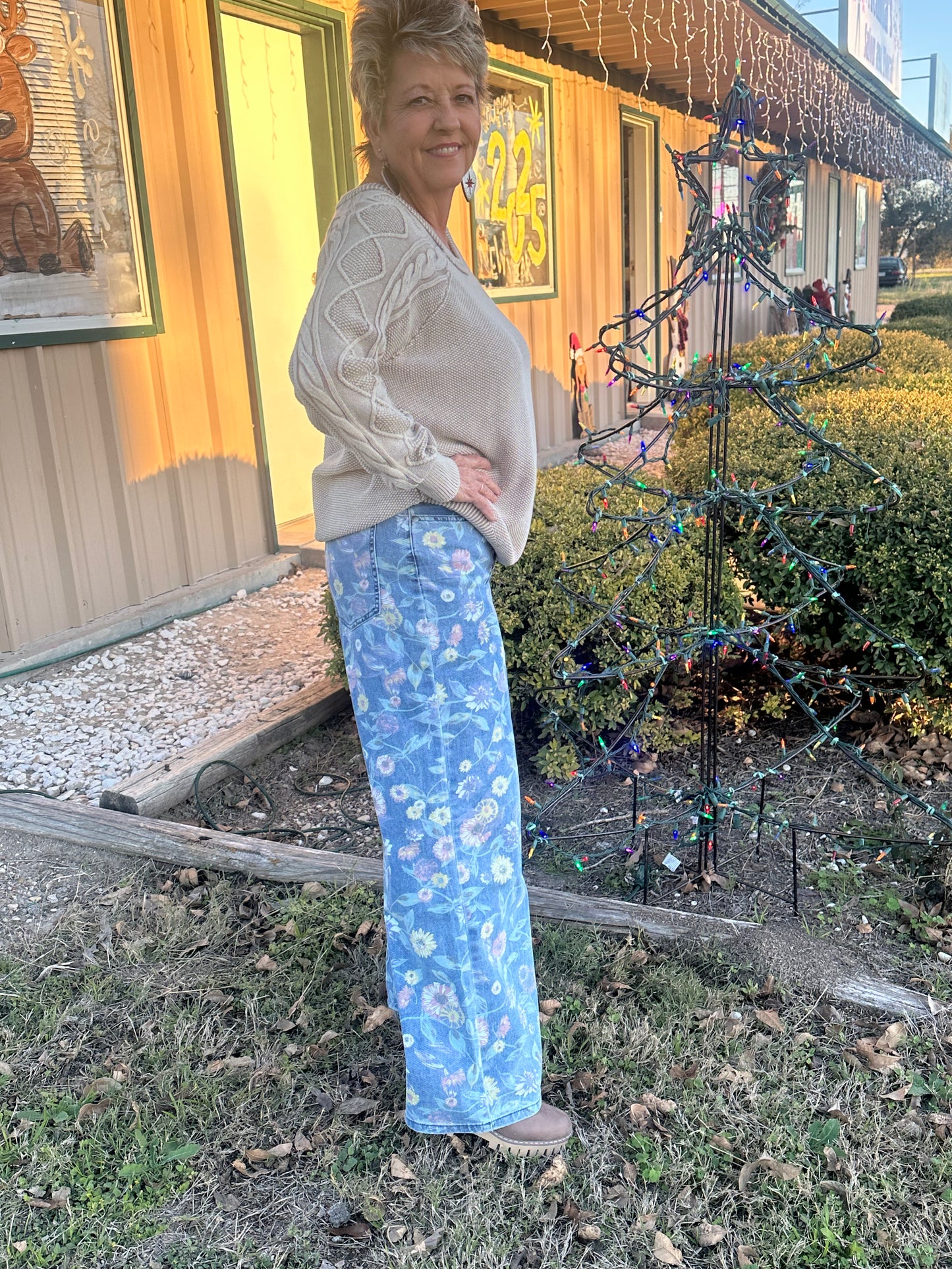 Easel Wide Leg denim