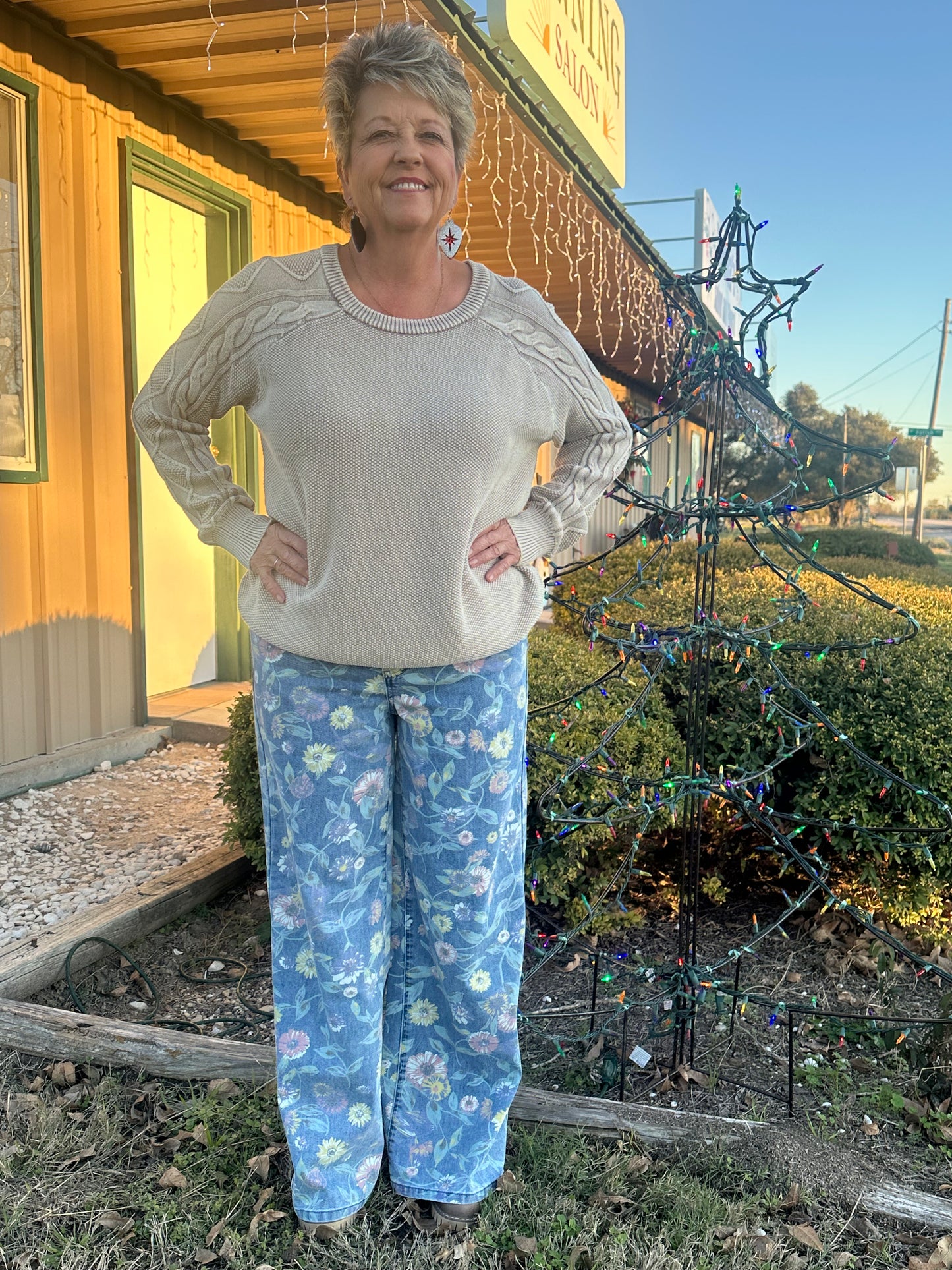 Easel Wide Leg denim