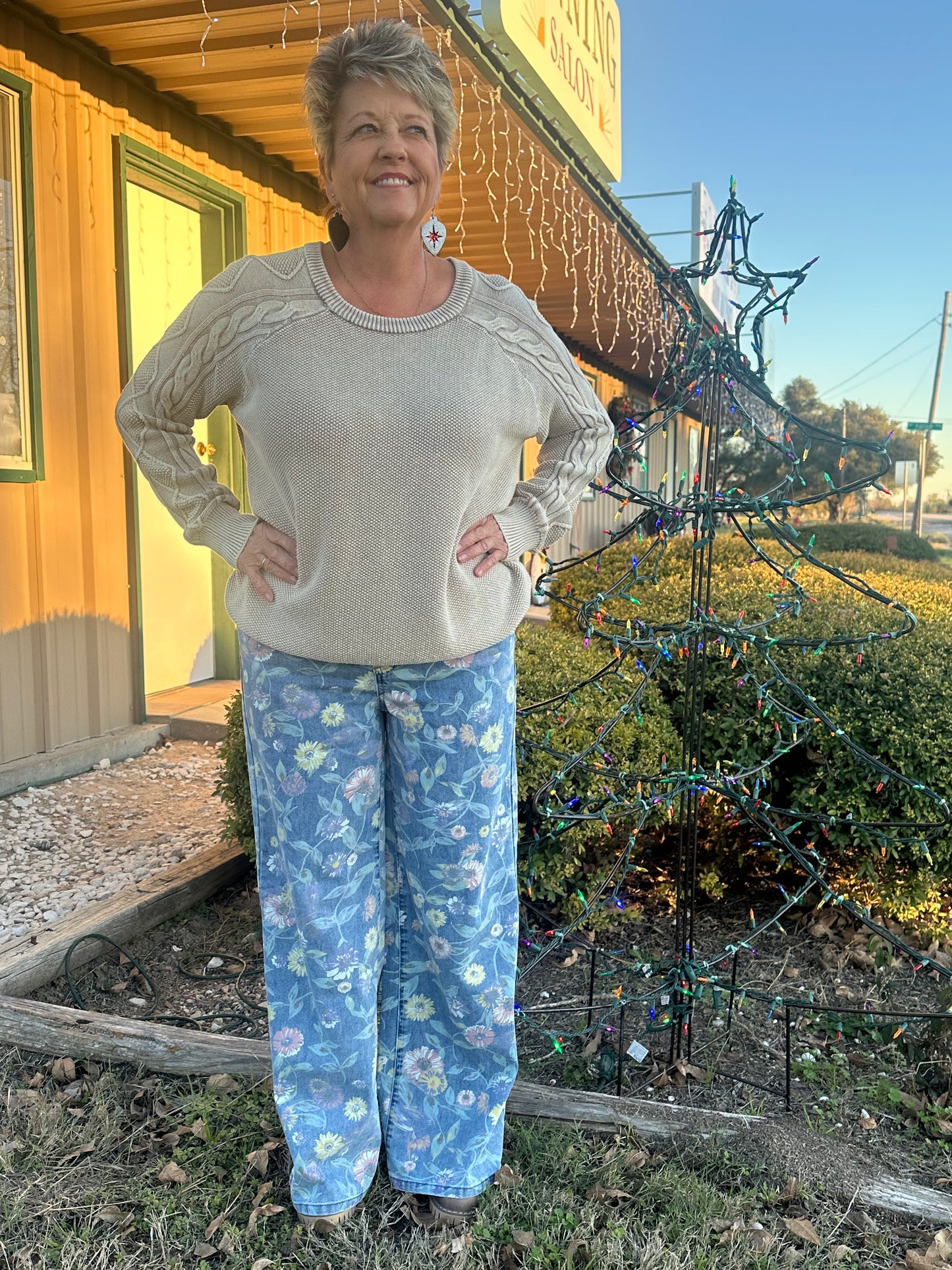 Easel Wide Leg denim