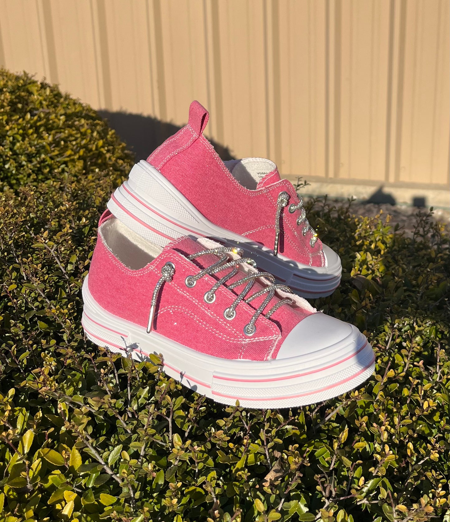 Aman Sparkle Gypsy Jazz Pink Tennies