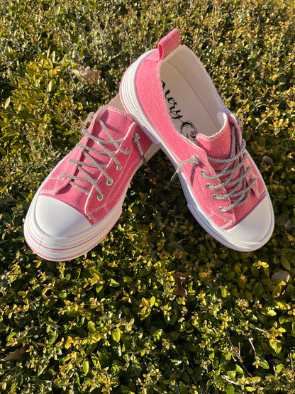 Aman Sparkle Gypsy Jazz Pink Tennies