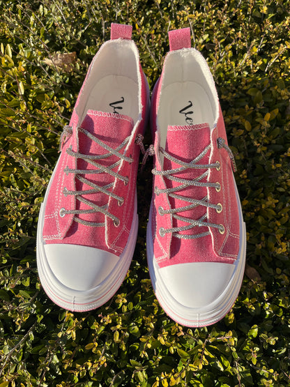 Aman Sparkle Gypsy Jazz Pink Tennies