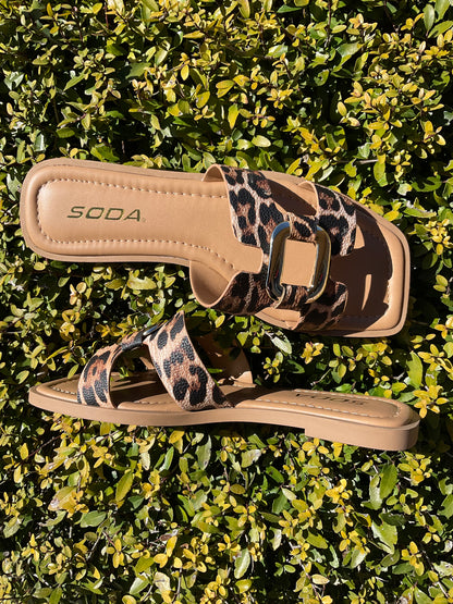 Soda brand flat sandals