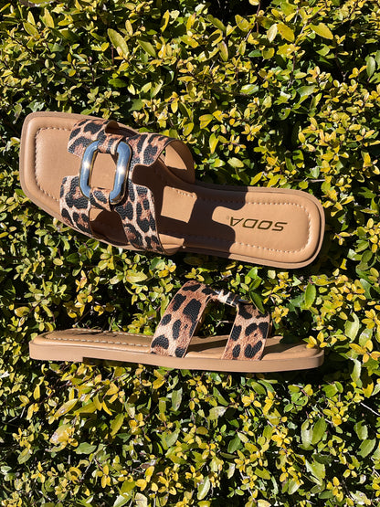 Soda brand flat sandals
